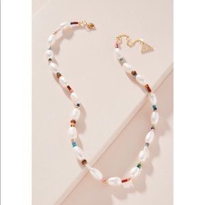 Anthropologie Clara Pearl Necklace